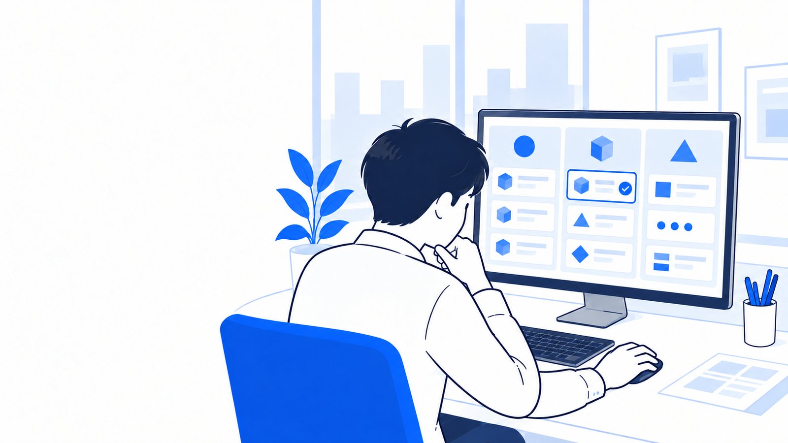 プログラミング言語ごとのプラグインの一覧を見比べて選ぶ担当者